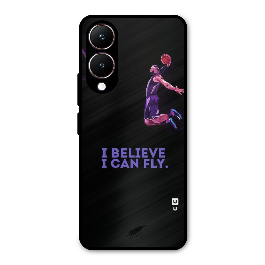 Believe And Fly Metal Back Case for Vivo Y28