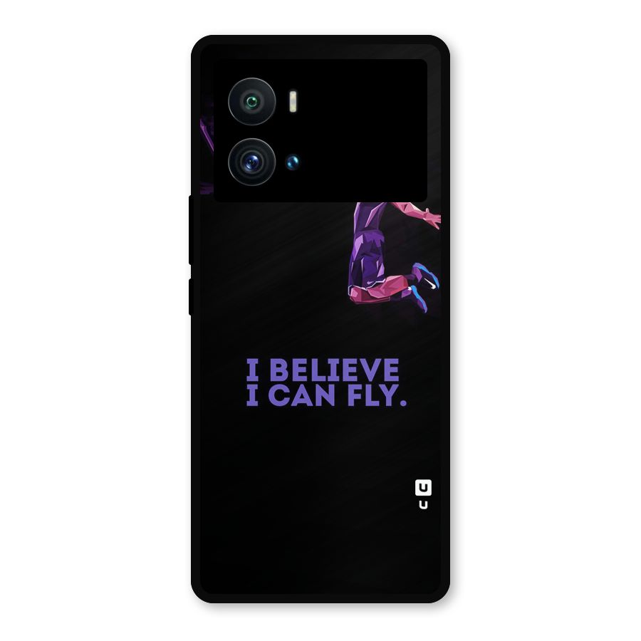 Believe And Fly Metal Back Case for iQOO 9 Pro
