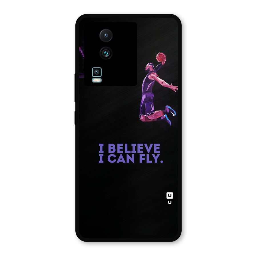 Believe And Fly Metal Back Case for iQOO Neo 7