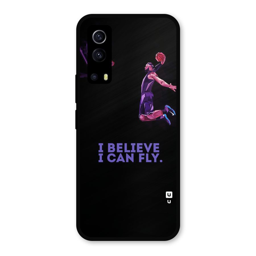 Believe And Fly Metal Back Case for iQOO Z3