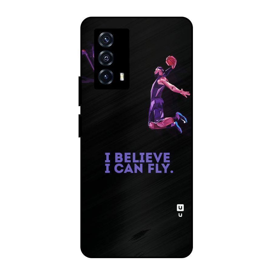 Believe And Fly Metal Back Case for iQOO Z5
