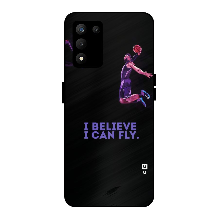 Believe And Fly Metal Back Case for realme 9 5G SE