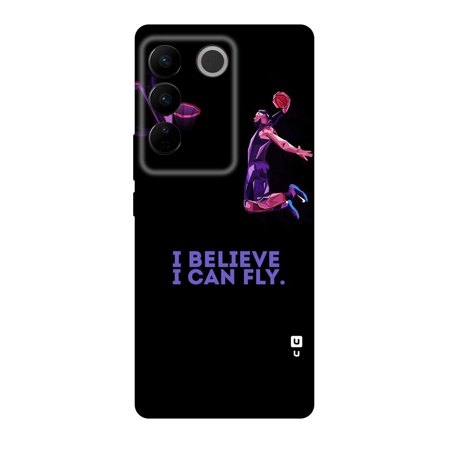 Believe And Fly Original Polycarbonate Back Case for Vivo V27