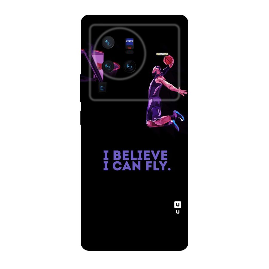 Believe And Fly Original Polycarbonate Back Case for Vivo X80