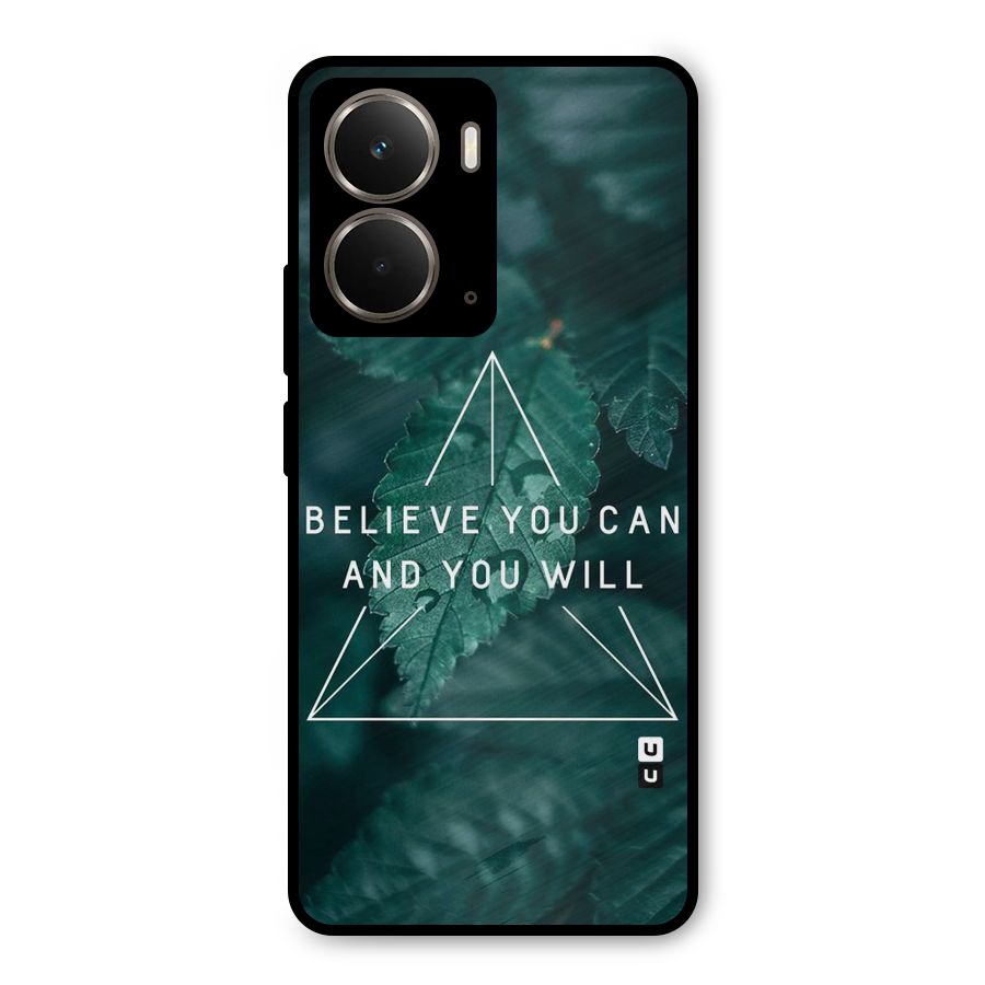Believe You Can Motivation Metal Back Case for Realme P3