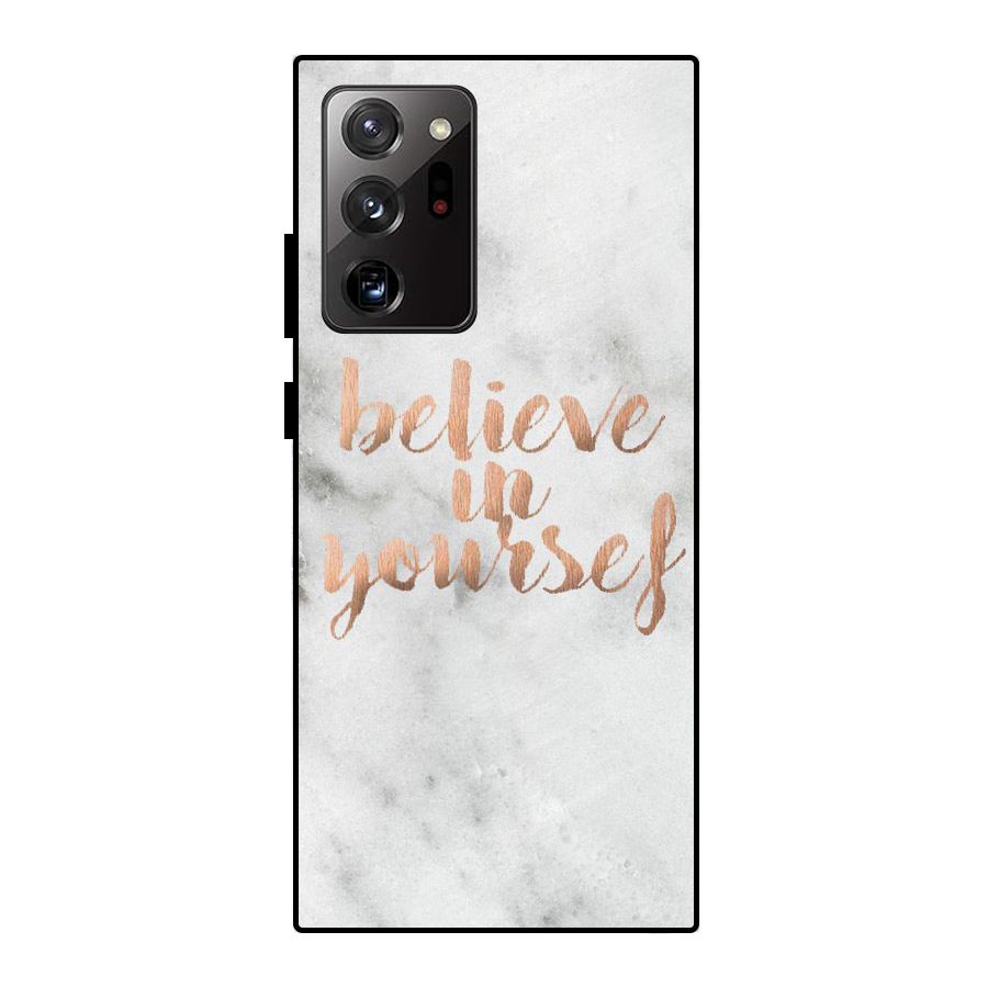 Believe in Yourself Metal Back Case for Galaxy Note 20 Ultra