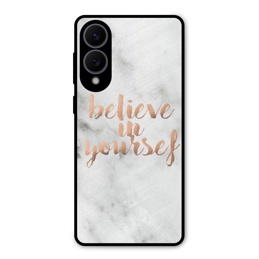 Believe in Yourself Metal Back Case for Galaxy S25 Edge