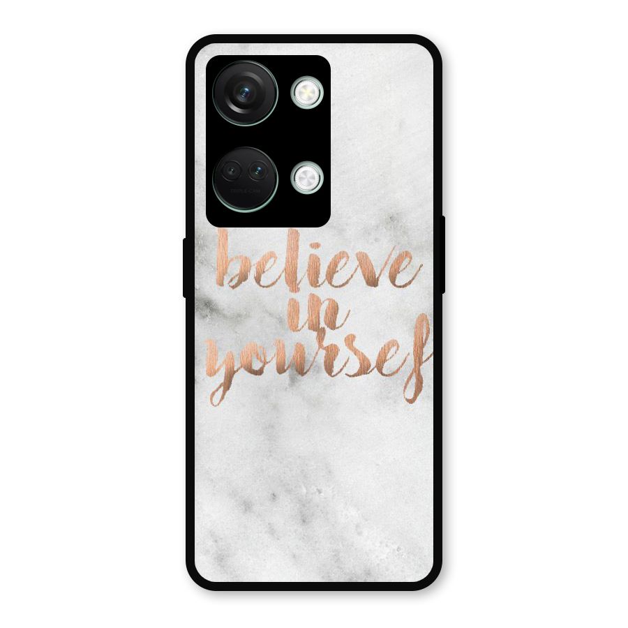 Believe in Yourself Metal Back Case for OnePlus Nord 3