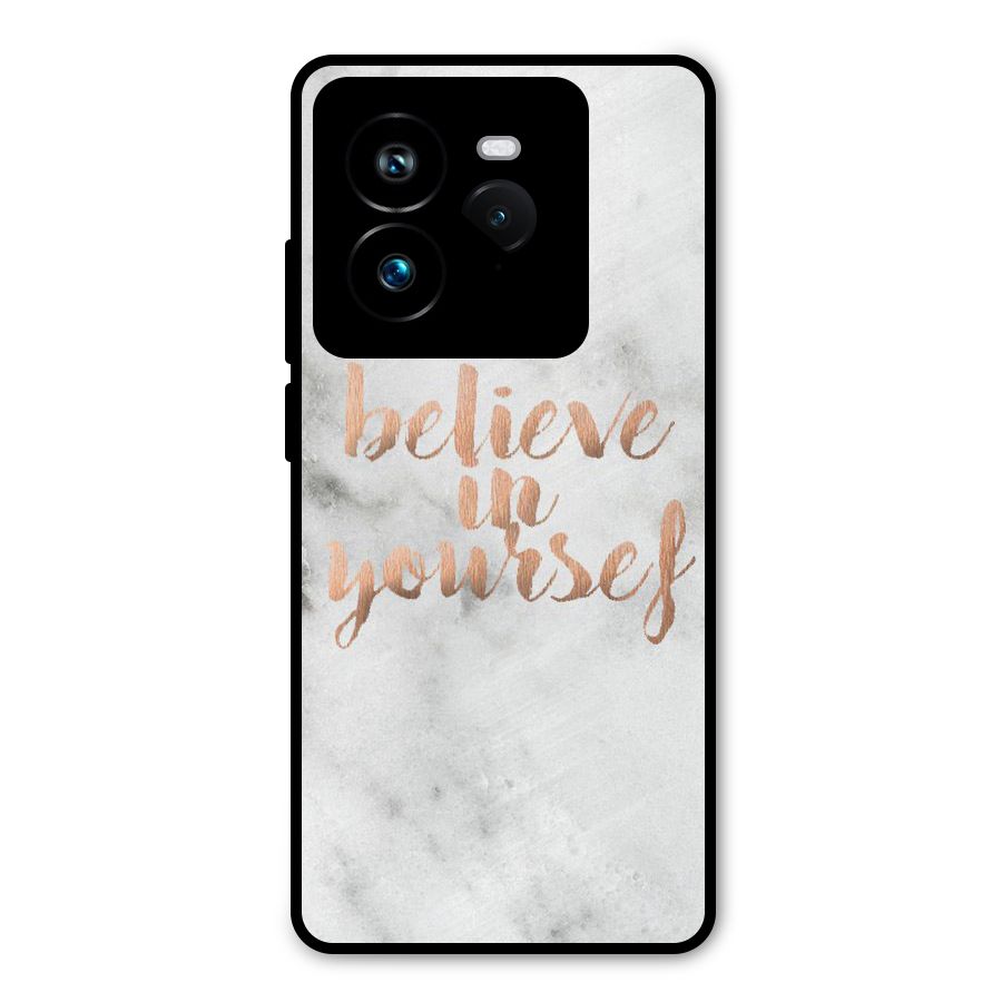 Believe in Yourself Metal Back Case for Realme GT 7 Pro