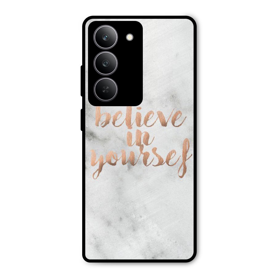 Believe in Yourself Metal Back Case for Realme P3x