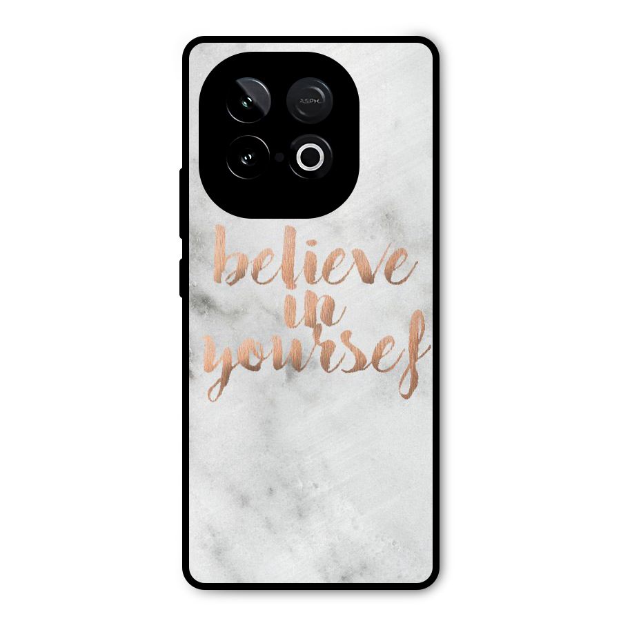 Believe in Yourself Metal Back Case for iQOO Neo 10