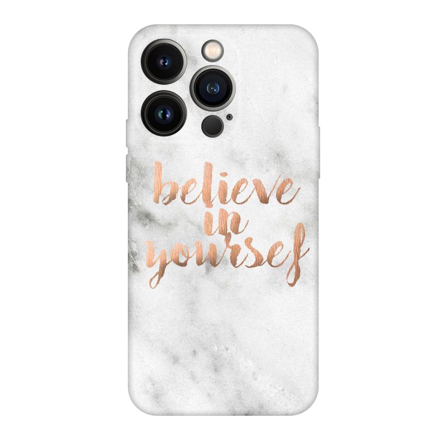 Believe in Yourself Original Polycarbonate Back Case for iPhone 14 Pro