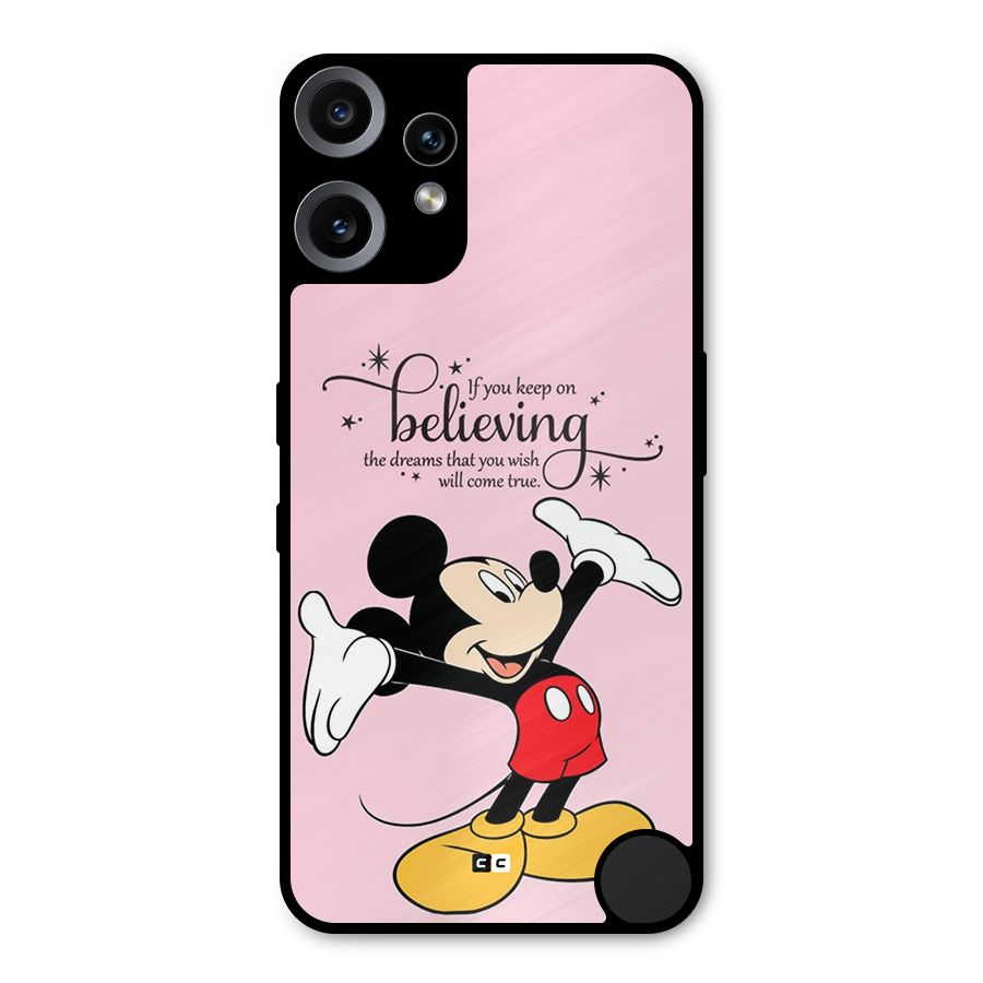 Believing Dreams Metal Back Case for Nothing CMF Phone 2 Pro