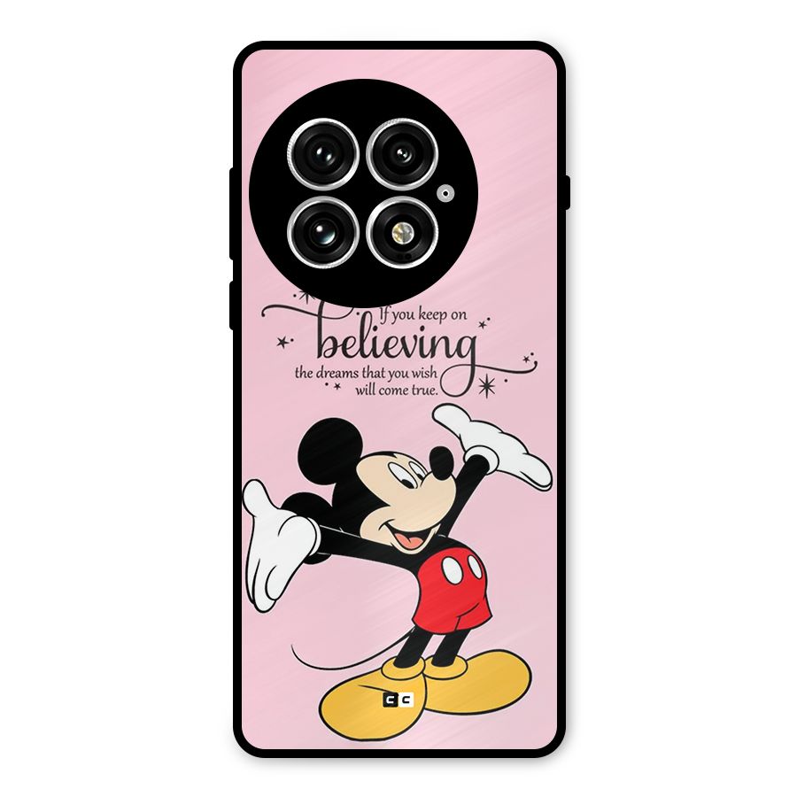 Believing Dreams Metal Back Case for OnePlus 13