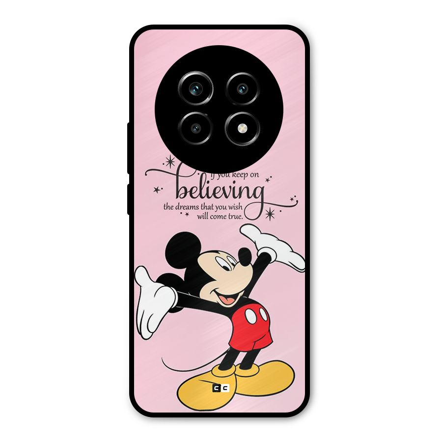 Believing Dreams Metal Back Case for Realme 14 Pro Lite