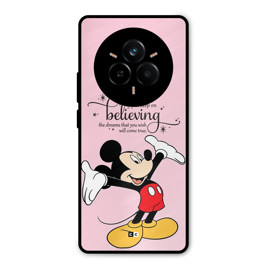 Believing Dreams Metal Back Case for Realme 14 Pro Plus
