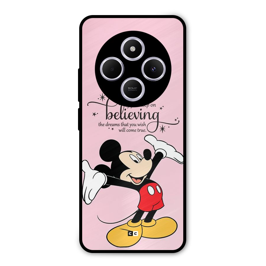 Believing Dreams Metal Back Case for Redmi 14C