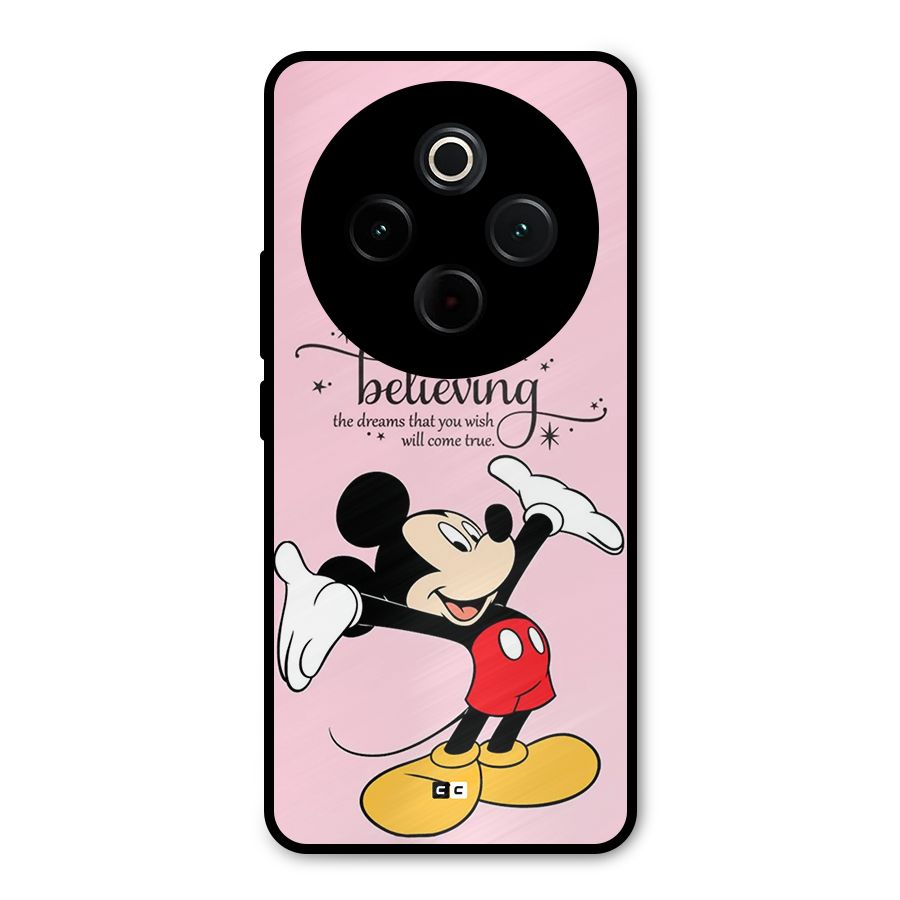 Believing Dreams Metal Back Case for Vivo T4