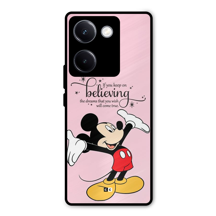 Believing Dreams Metal Back Case for Vivo Y300 Plus