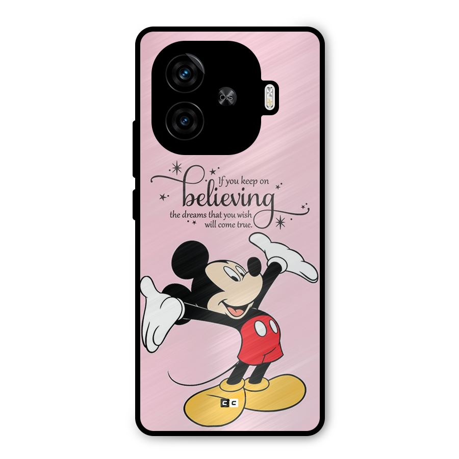 Believing Dreams Metal Back Case for iQOO Neo 10R