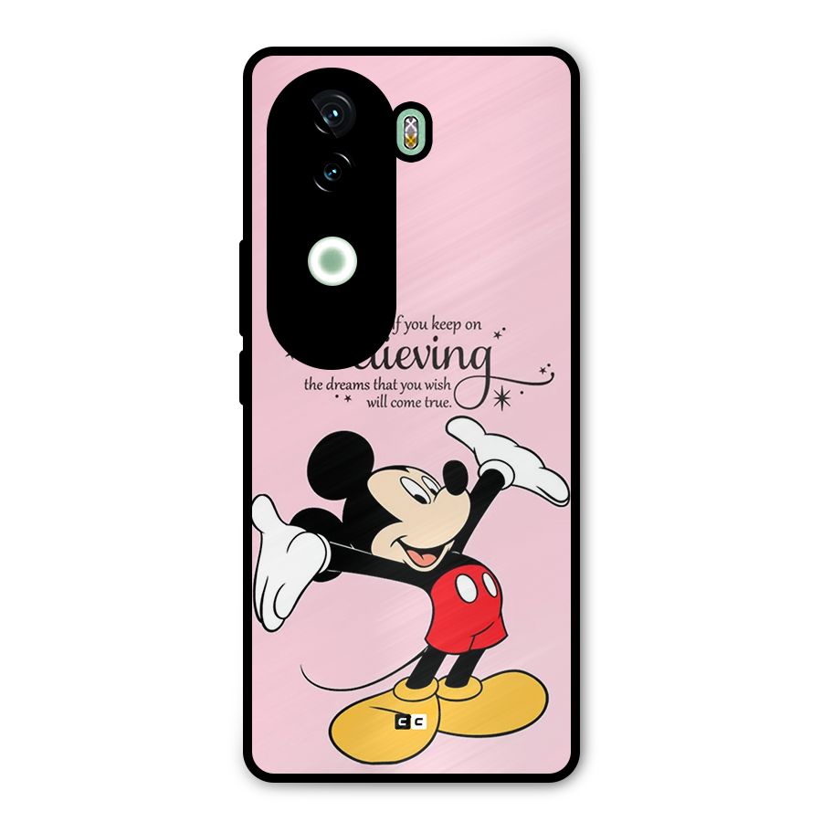 Believing Dreams Metal Back Case for iQOO Z9s