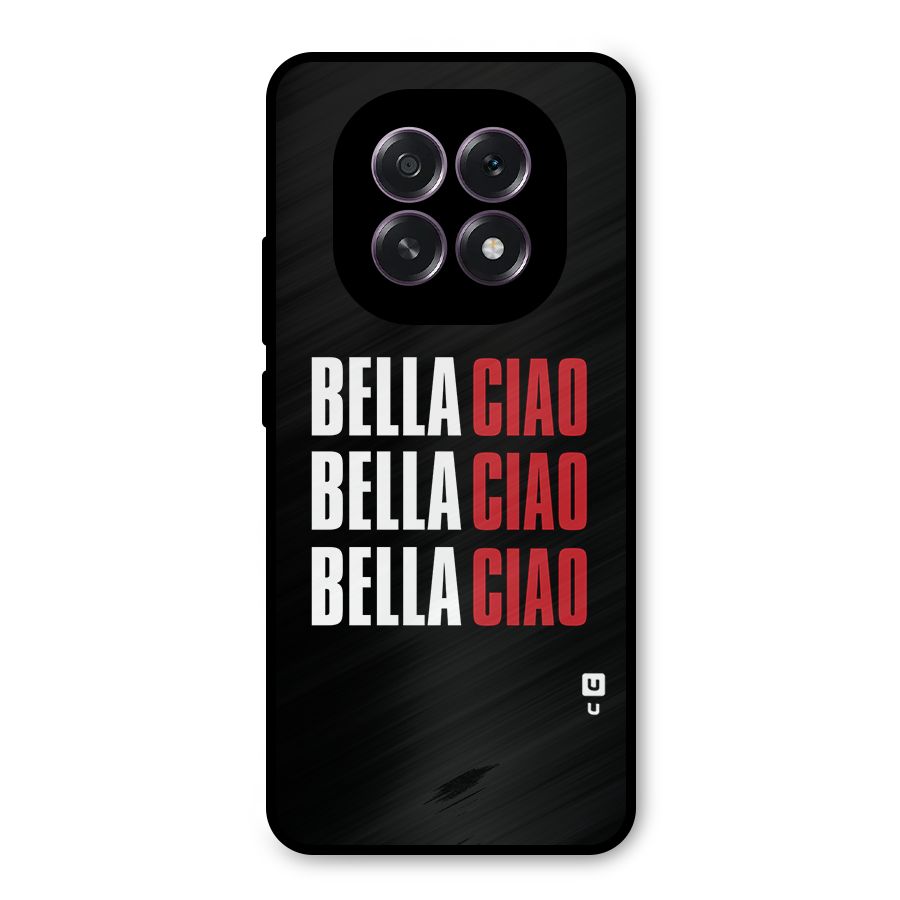Bella Ciao Bella Ciao Bella Ciao Metal Back Case for Oppo F29