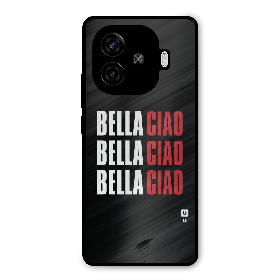 Bella Ciao Bella Ciao Bella Ciao Metal Back Case for iQOO Neo 10R