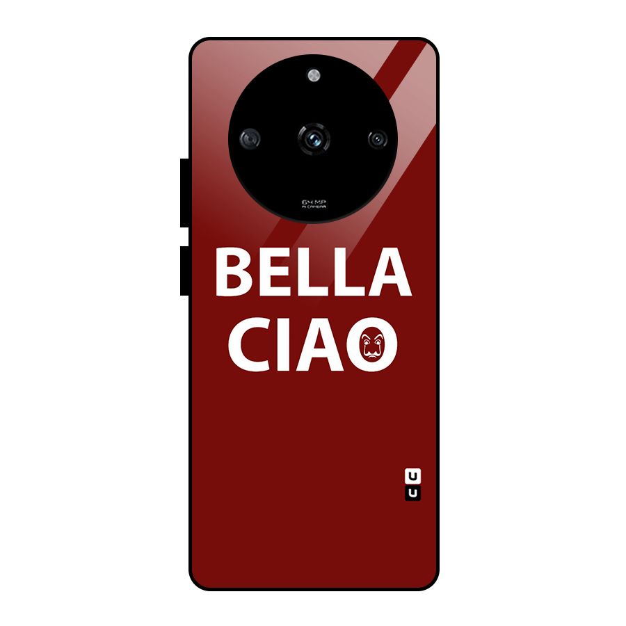 Bella Ciao Typography Art Glass Back Case for Realme Narzo 60 5G