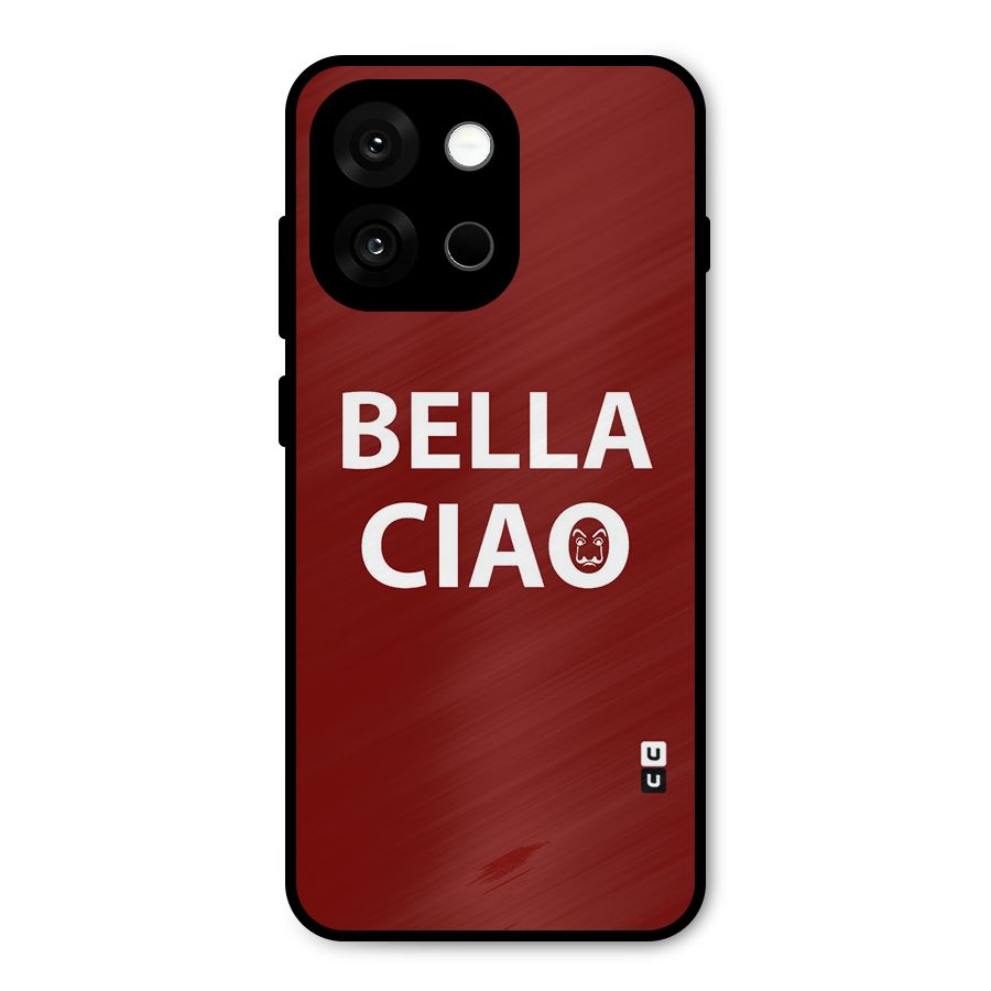 Bella Ciao Typography Art Metal Back Case for OnePlus 13s
