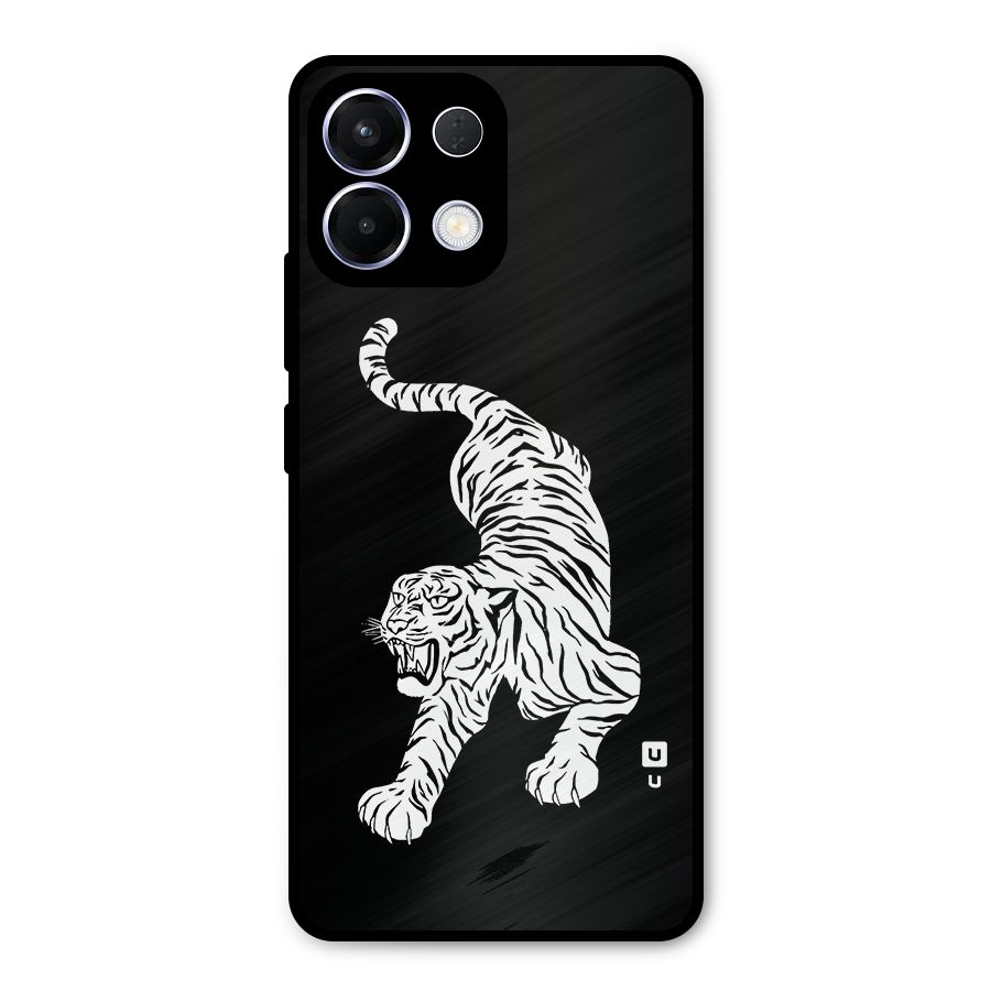 Bengal Tiger Stencil Art Metal Back Case for Oppo K13