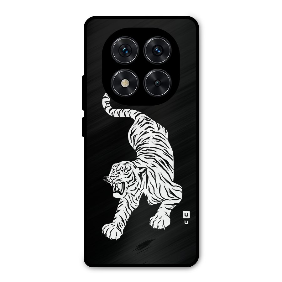 Bengal Tiger Stencil Art Metal Back Case for Poco X7