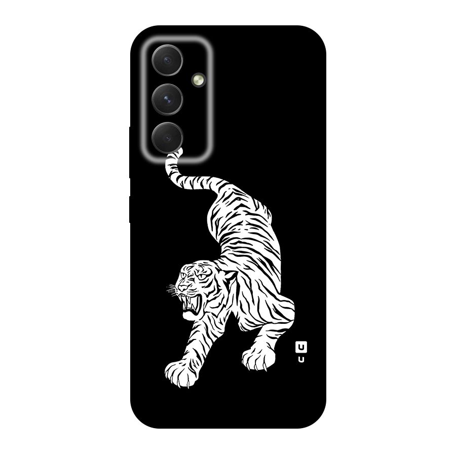 Bengal Tiger Stencil Art Original Polycarbonate Back Case for Galaxy A54