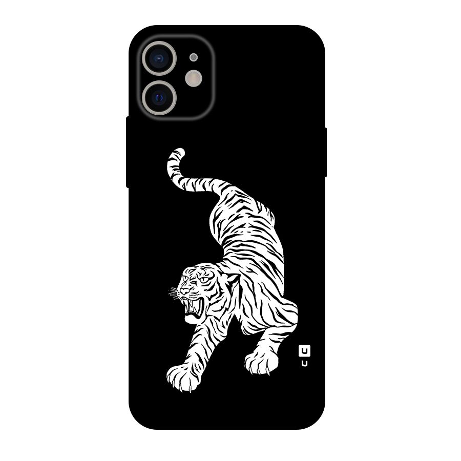 Bengal Tiger Stencil Art Original Polycarbonate Back Case for iPhone 11