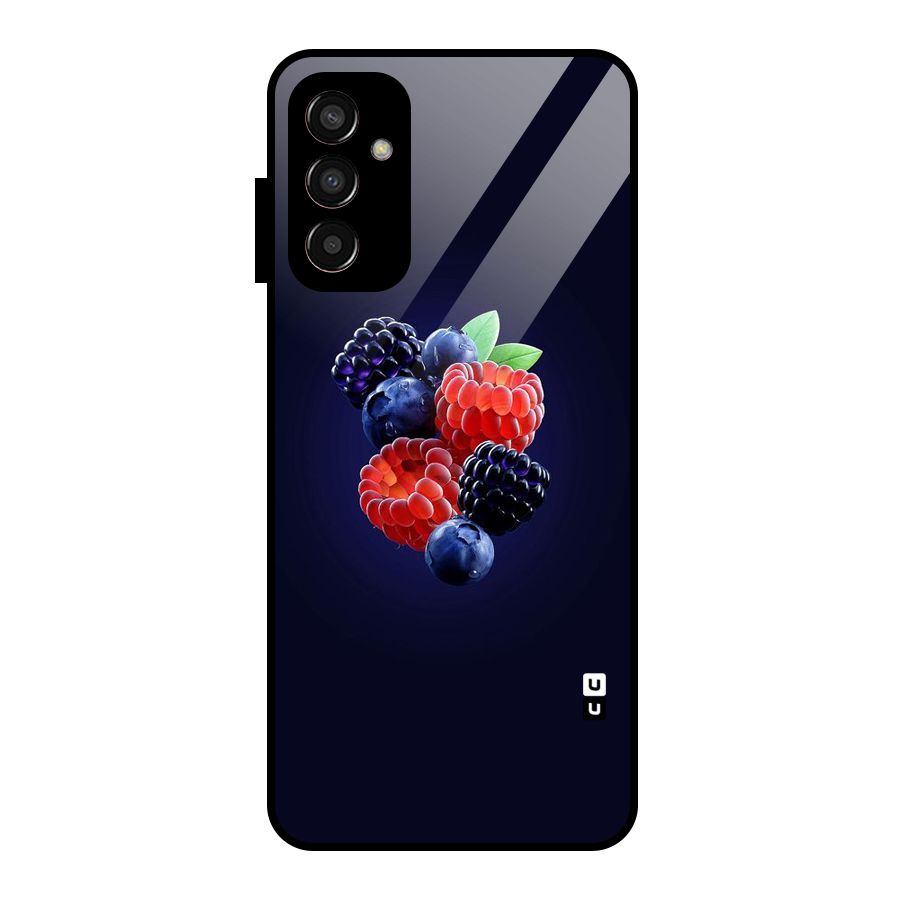 Berry Blast Glass Back Case for Galaxy F13
