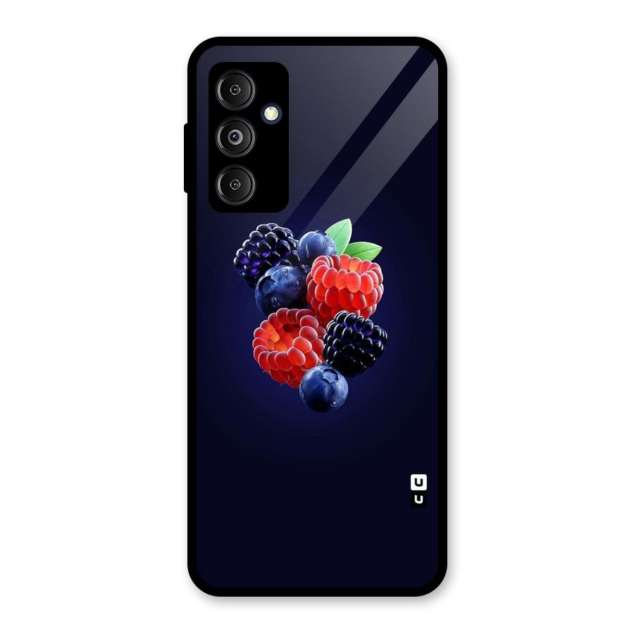 Berry Blast Glass Back Case for Galaxy M14 5G