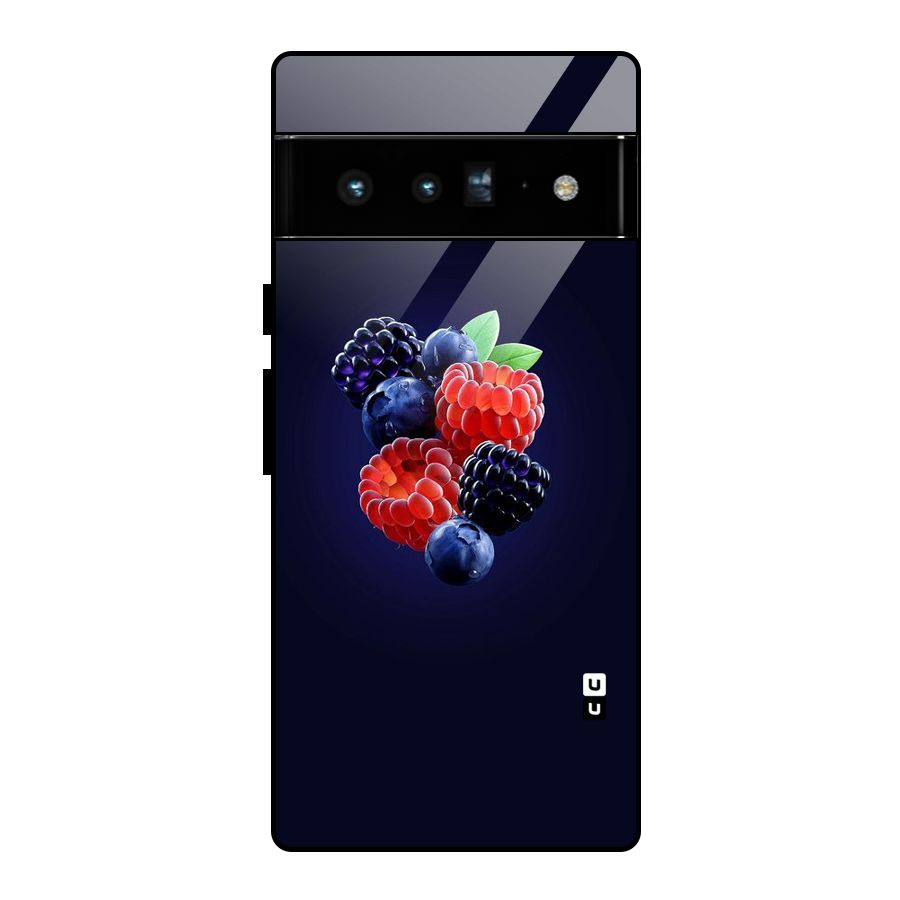 Berry Blast Glass Back Case for Google Pixel 6 Pro