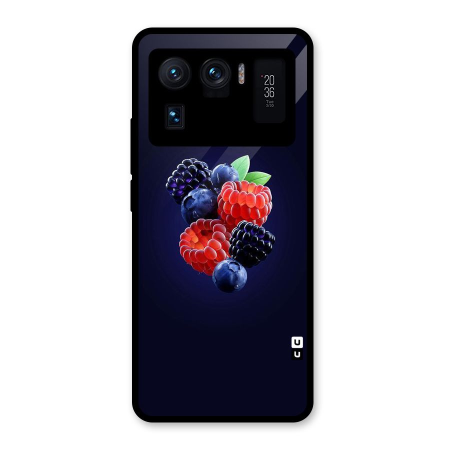 Berry Blast Glass Back Case for Mi 11 Ultra