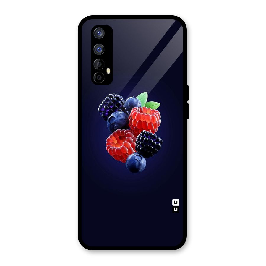Berry Blast Glass Back Case for Realme 7