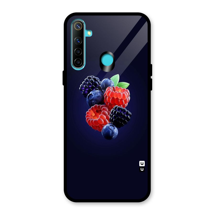 Berry Blast Glass Back Case for Realme Narzo 10