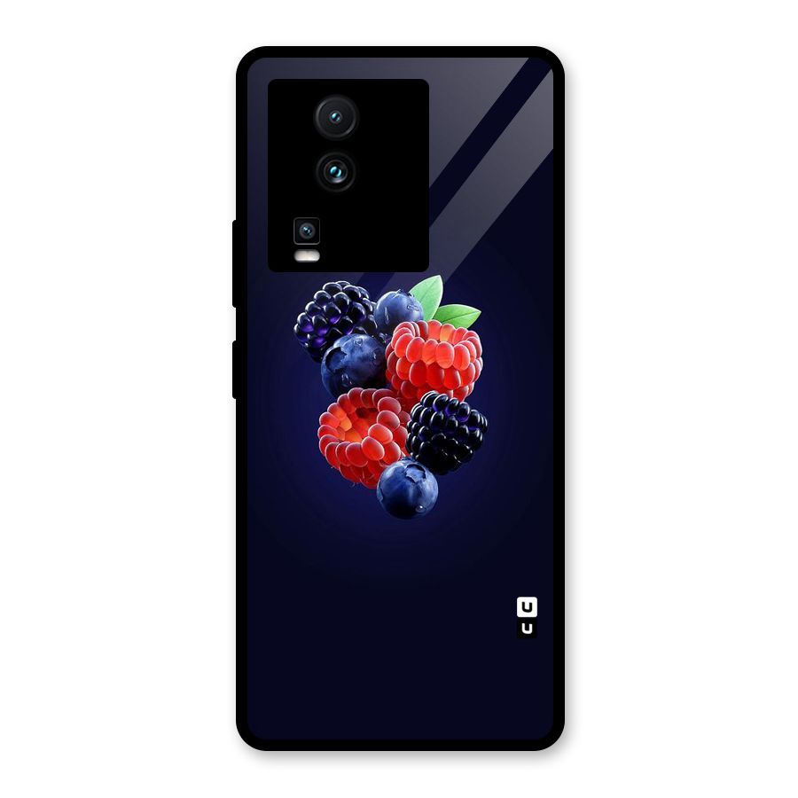 Berry Blast Glass Back Case for Vivo iQOO Neo 7 Pro