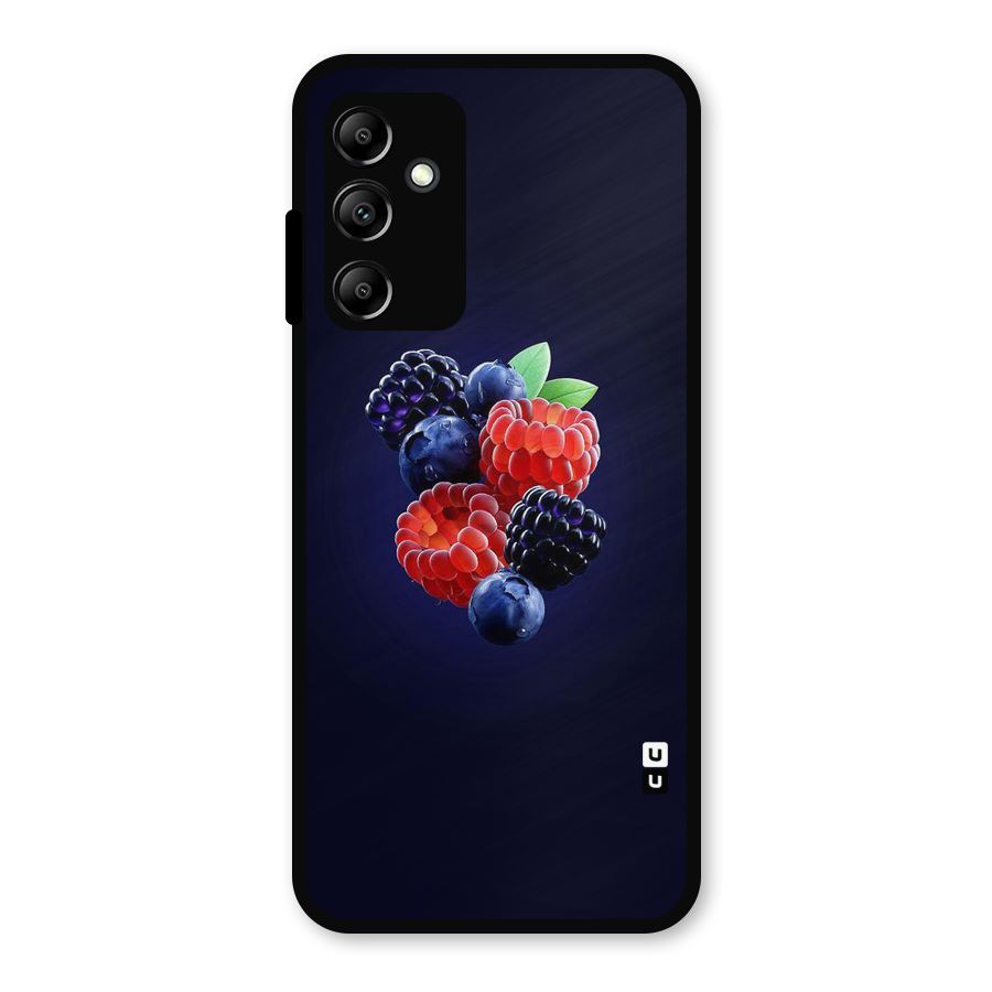 Berry Blast Metal Back Case for Galaxy A14 5G