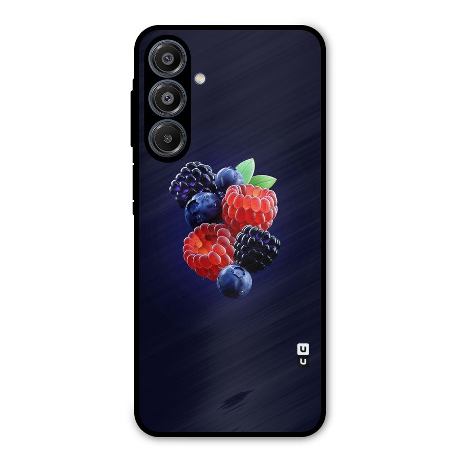 Berry Blast Metal Back Case for Galaxy A16 5G
