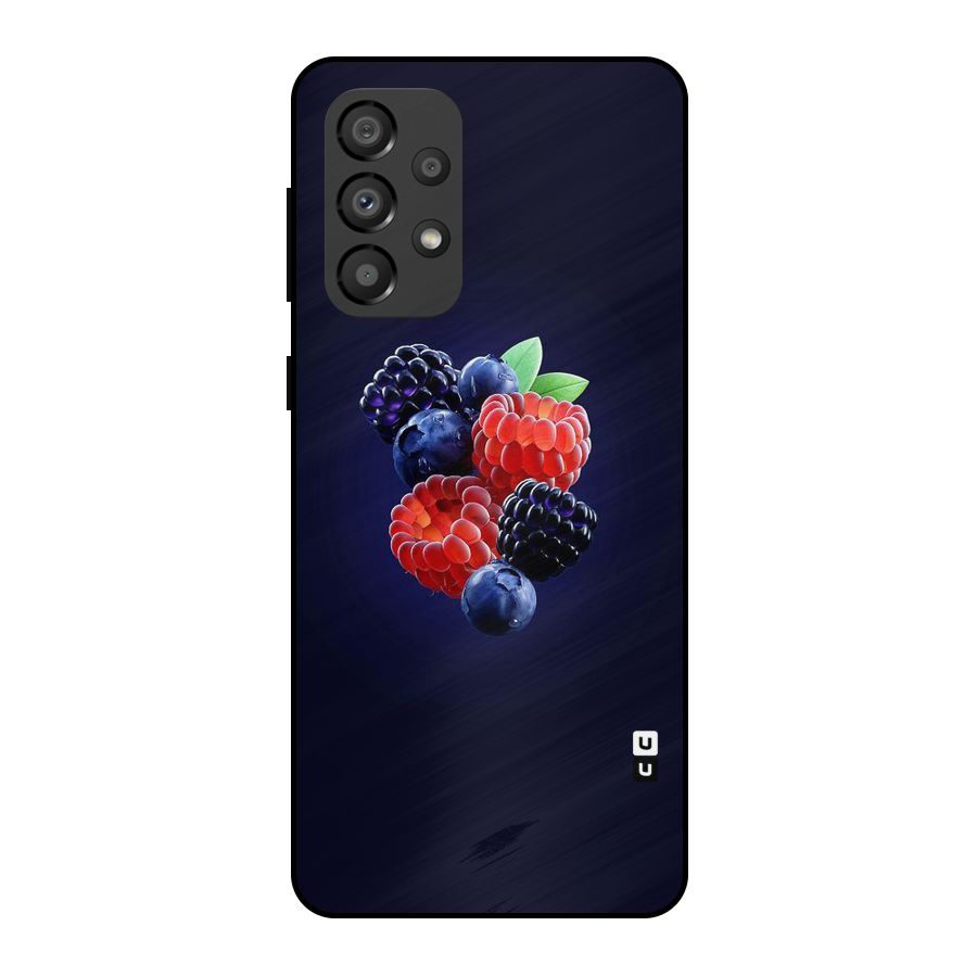 Berry Blast Metal Back Case for Galaxy A33 5G