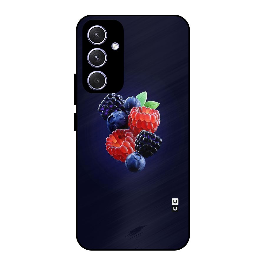 Berry Blast Metal Back Case for Galaxy A54