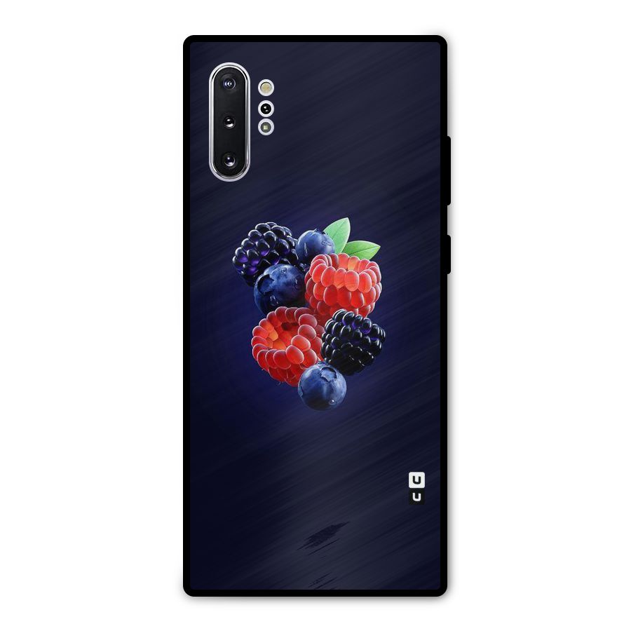 Berry Blast Metal Back Case for Galaxy Note 10 Plus
