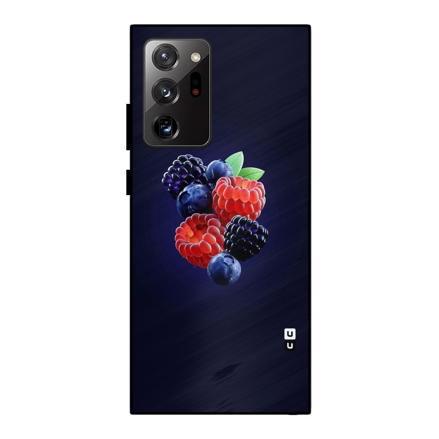 Berry Blast Metal Back Case for Galaxy Note 20 Ultra