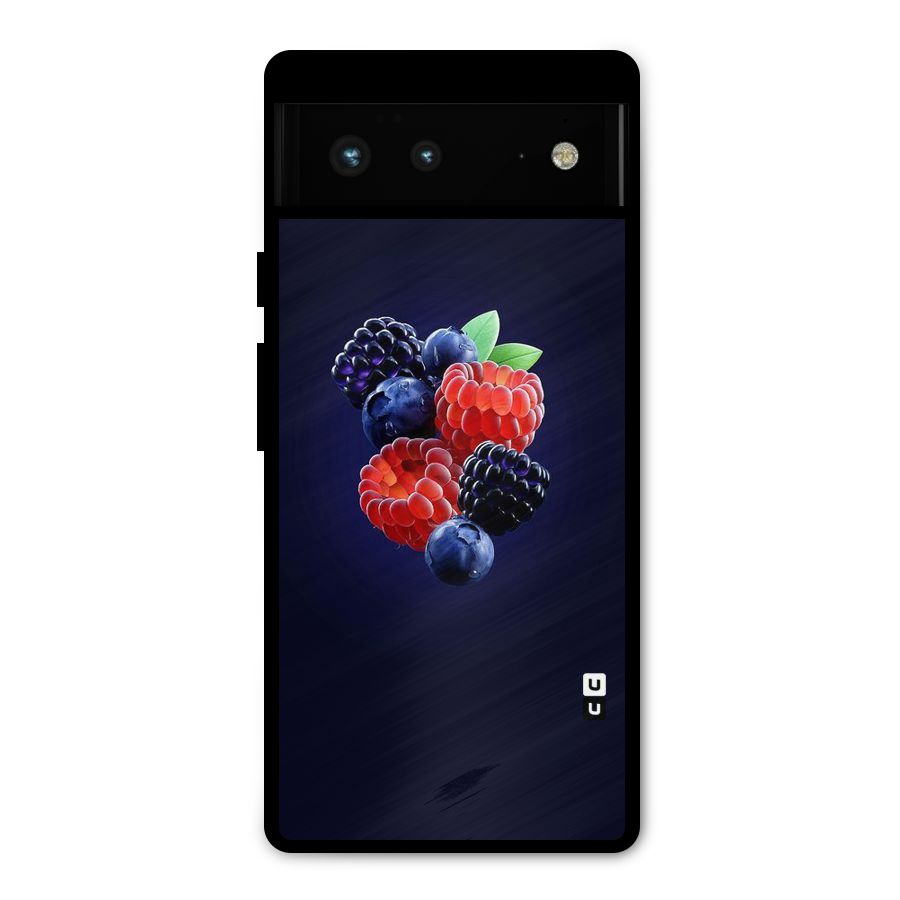 Berry Blast Metal Back Case for Google Pixel 6