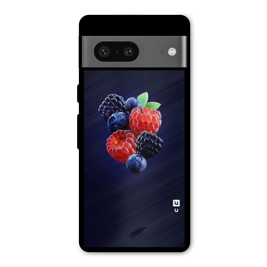 Berry Blast Metal Back Case for Google Pixel 7