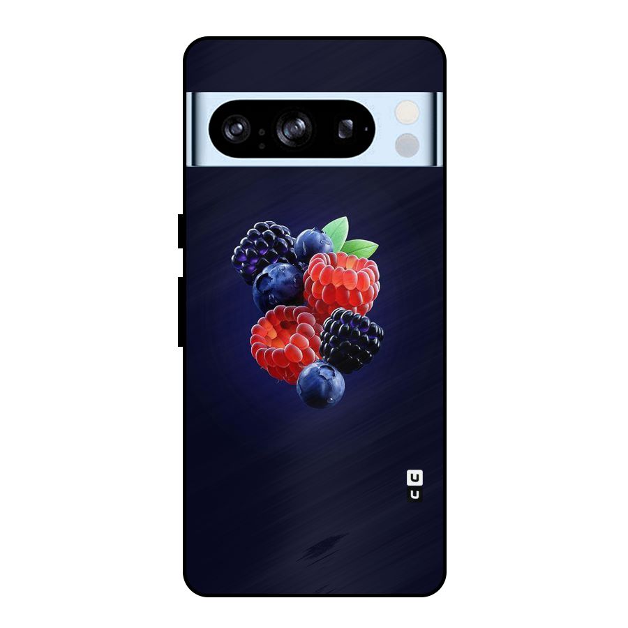 Berry Blast Metal Back Case for Google Pixel 8 Pro
