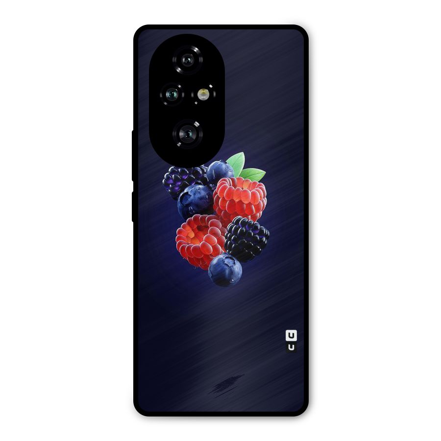 Berry Blast Metal Back Case for Honor 200 Pro